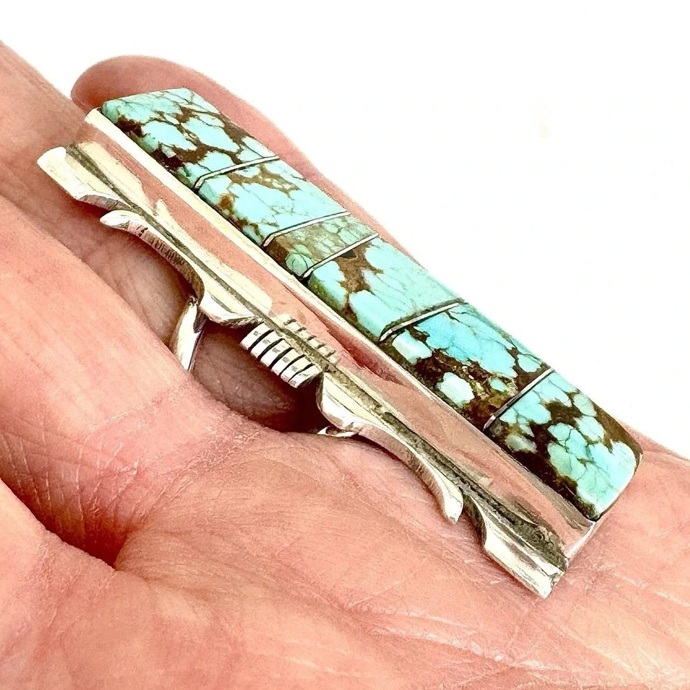 Native American Navajo Indian Turquoise Jewelry lovely long